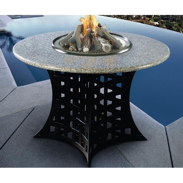 California Outdoor Concepts LaCosta Dining Height Fire Pit Table With Pebble Granite Top... by California Outdoor Concepts