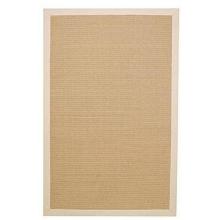 Capel Rugs Rectangle South Beach Canvas Outdoor Rug, Beige - 2 Feet 6 Inches X 4 Feet 4 Inches