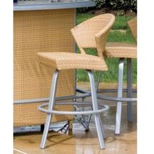 Alfresco Home Sabbia Wicker Outdoor Swivel Bar Chairs - Set Of 2