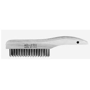 K-D Tools Shoe Handle Wire Scratch Brush