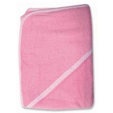Terry Hooded Towel-Pink