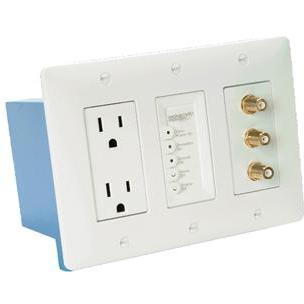 MONSTER POWER MP HTFS-IW HC 2-OUTLET IN-WALL POWERCENTER