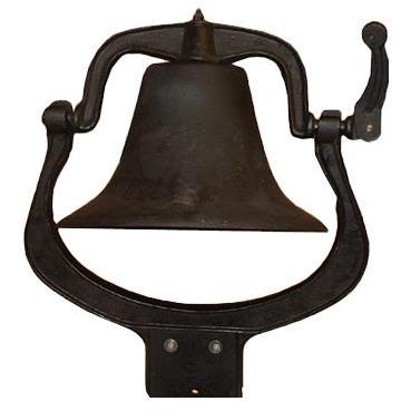 Cajun Cookware Bells Large Cast Iron Dinner Bell