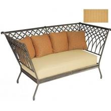 Windham Castings Provence Salon Day Bed Cushion , Bamboozle Wheat LXX