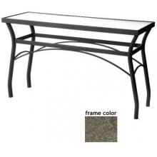 Casual Creations Sterling Aluminum Console Table