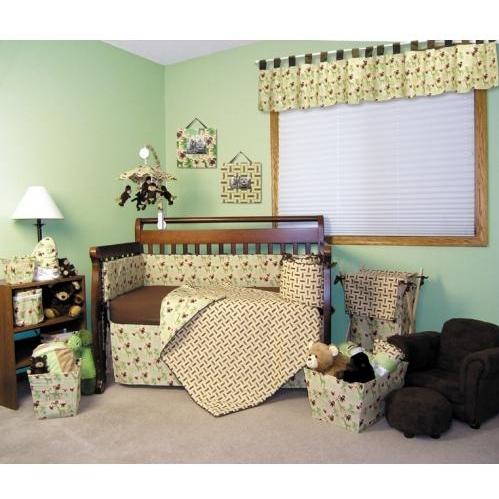 Jungle Jam 4-Piece Crib Set