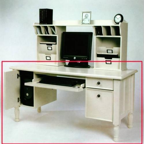 Michael Scott Berkshire Road Desk In Antique Cream