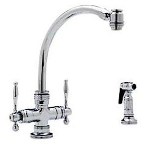 Blanco Medallion Kitchen Faucet W/ Side Spray (Polished Chrome)