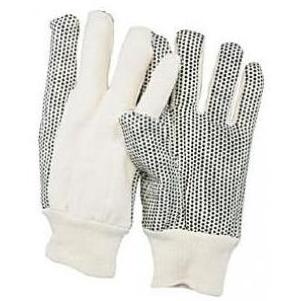 Steiner Canvas Plastic Dot Gloves (Pair)