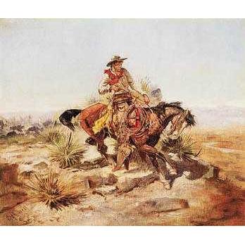 Riding Line Poster Print Picture