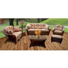 North Cape International Port Royal Wicker Lounge Set