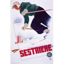 Sestriere Poster Print