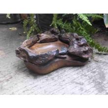 Teak Wood Drifter Root Tray Small