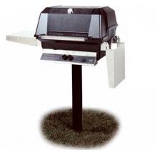 MHP Gas Grills WNK4DD Natural Gas Grill W/ SearMagic Grids On In-Ground Post