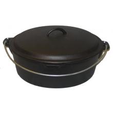 Seasoned Cast Iron Dutch Oven 6 Qt.