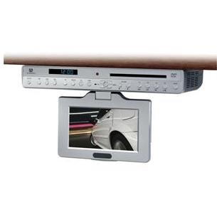 Buy 7 Inch LCD DROP-DOWN TV WITH BUILT-IN DVD PLAYER & CLOCK RADIO by AUDIOVOX