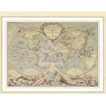 World Map (18th Century) Poster Print