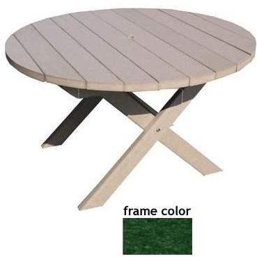 Eagle One Recycled Plastic Rockingham Table - Green lower energy use recycled materials low post-consumer waste renewable sustainable resources