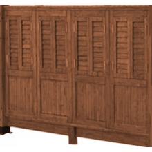Privacy Panels For One Wall Of The Outdoor Greatroom Company Sonoma 10 X 10 Pergola Mocha Finish