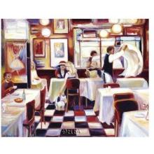 Bistro De La Nuit II Poster Print