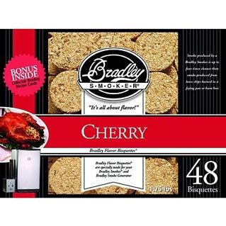 Bradley Technologies Smoker Bisquettes, Cherry (48 Pack)