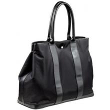 Red House Microtwill/Leather Tote Bag