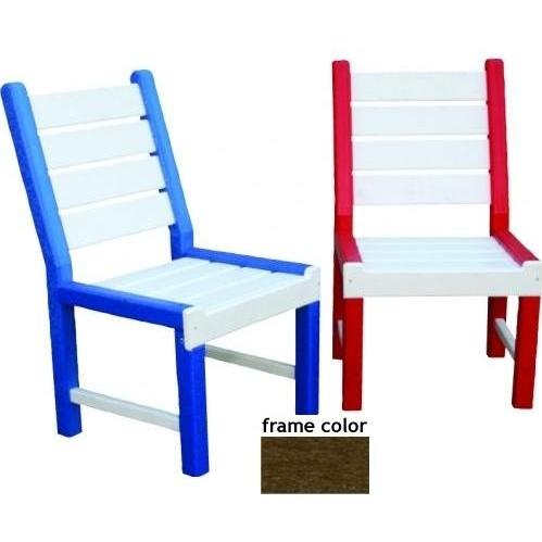 Eagle One Recycled Plastic Kids Chair - Brown