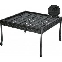 Windham Castings Savannah CT Corner Coffee Table Frame Only, Black