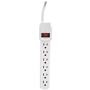 6-OUTLET POWER STRIP (9-FT CORD)