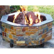 FireScapes The Contemporary Octagonal Natural Gas Fire Pit