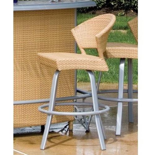 Alfresco Home Sabbia Wicker Outdoor Swivel Bar Chairs - Set Of 2 by Alfresco Home