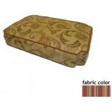 Meadow Decor Ottoman Cushion Derby Chili Fabric (Use With Huntington Style)