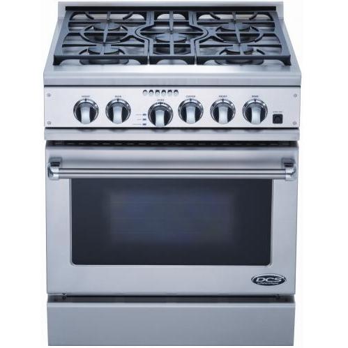 DCS 30" 5 Burner Self Cleaning Professional Gas Range - RGTC-305