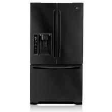 LG 25 Cuft French Door Refrigerator With Dispenser - Black