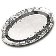 Wilton Armetale Grapes Large Oval Tray