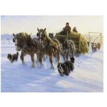 Four Horse Power (Le) Poster Print