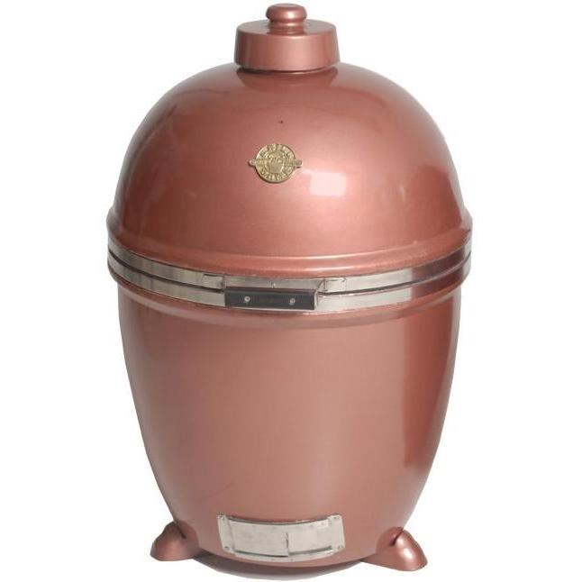 Grill Dome Large Charcoal Grill Infinity Series BBQ Grill With Stainless Auto Hinge - Metallic Copper