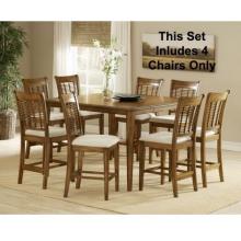 Hillsdale Bayberry 5-piece Counter Height Dining Set - Oak