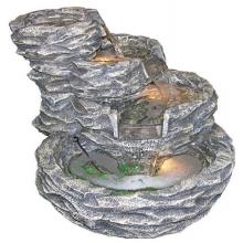 Alpine Four Level Rock Pond Fountain