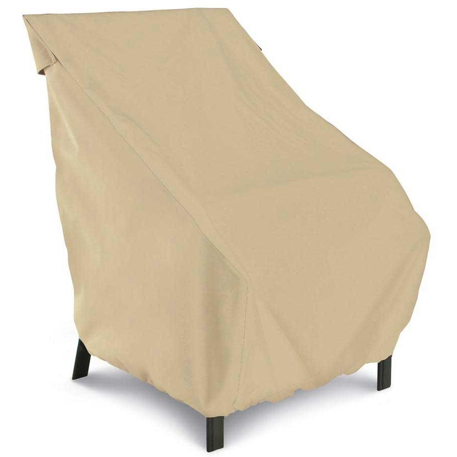 Classic Accessories Terrazzo Standard Patio Chair Cover - Up To 20 Inch Backrest