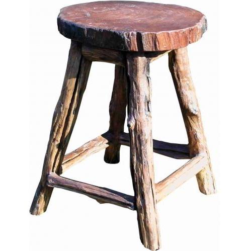 Groovy Stuff Teak Wood Garden Stool - 24 Inch - TF-308-24 Groovy Stuff Teak Wood Garden Stool - 24 Inch - TF-308-24
