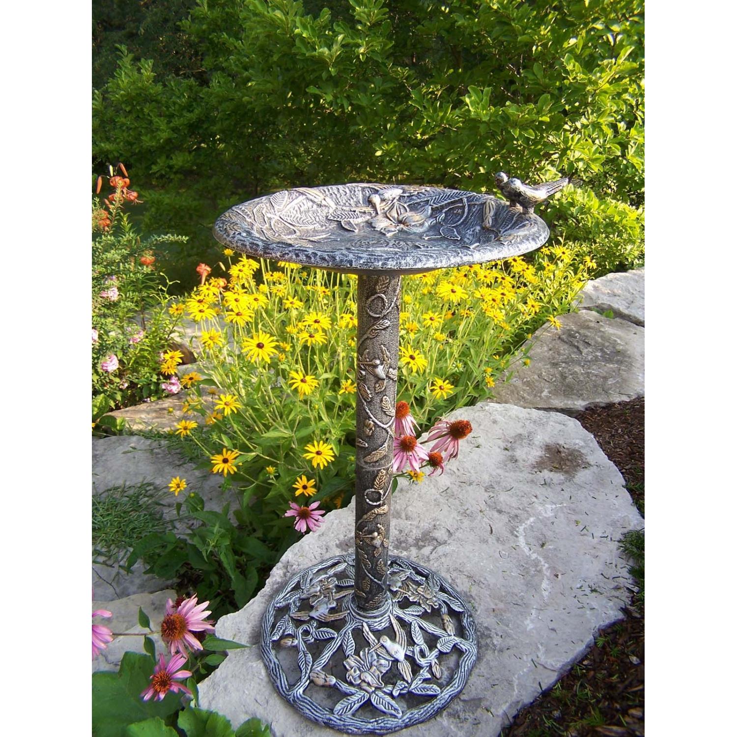 Oakland Living Hummingbird Bird Bath