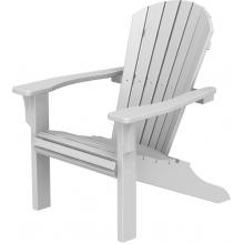 Poly-Wood Recycled Plastic Wood Seashell Adirondack Chair