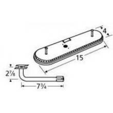 Stainless Steel Oval Single, Off-Center Burner 14701-76001