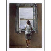 Person At The Window, C.1925 Poster Print
