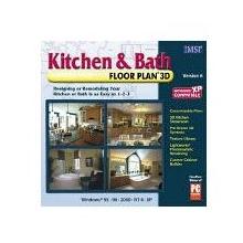 KITCHEN AND BATH FLOOR PLAN 3D
