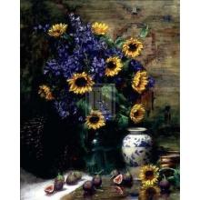 Sunflowers And Figs Poster Print