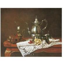 Still Life With Yellow Rose Poster Print