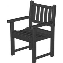 Poly-Wood Recycled Plastic Wood Traditional Lounge Garden Chair