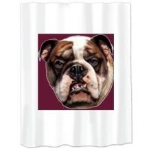 Bulldog Shower Curtain
